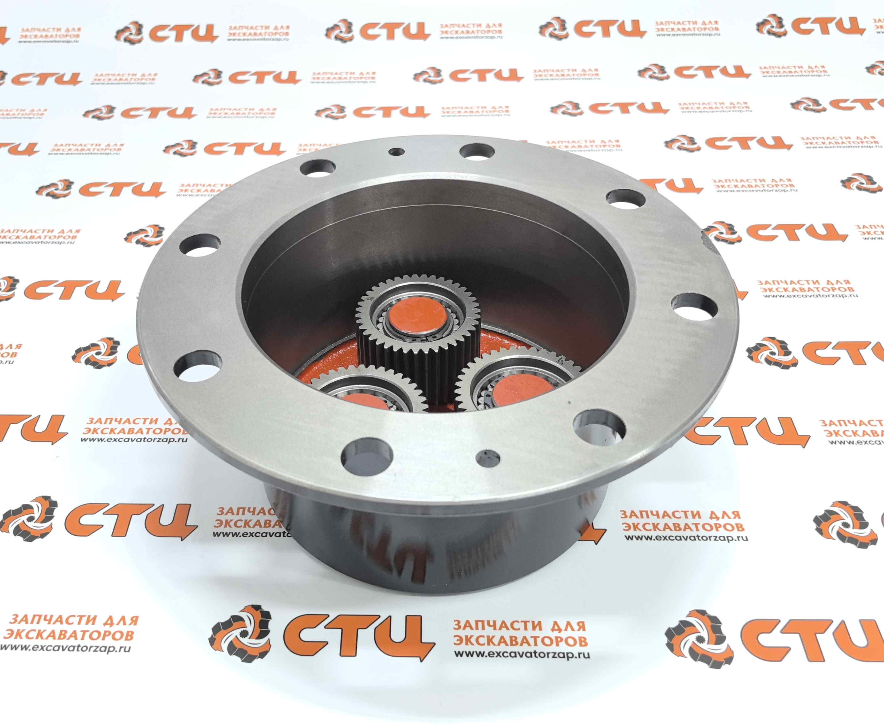 Корпус редуктора S06/44088 переднего моста экскаватора погрузчика Hidromek 102