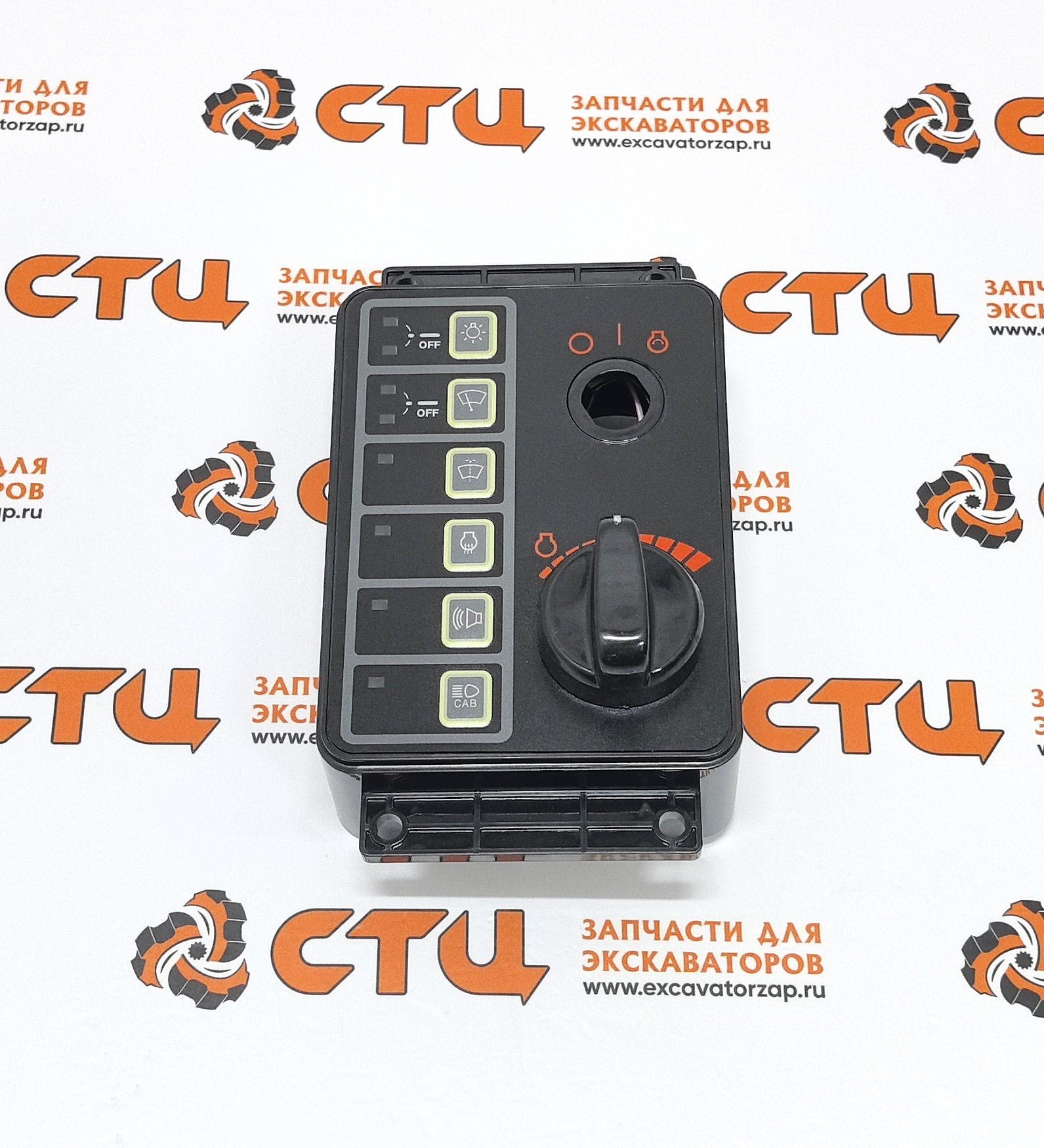 Панель приборов 21N4-20504 экскаватора HYUNDAI R140W, R1400W, R170W, R1700W, R200W, R2000W