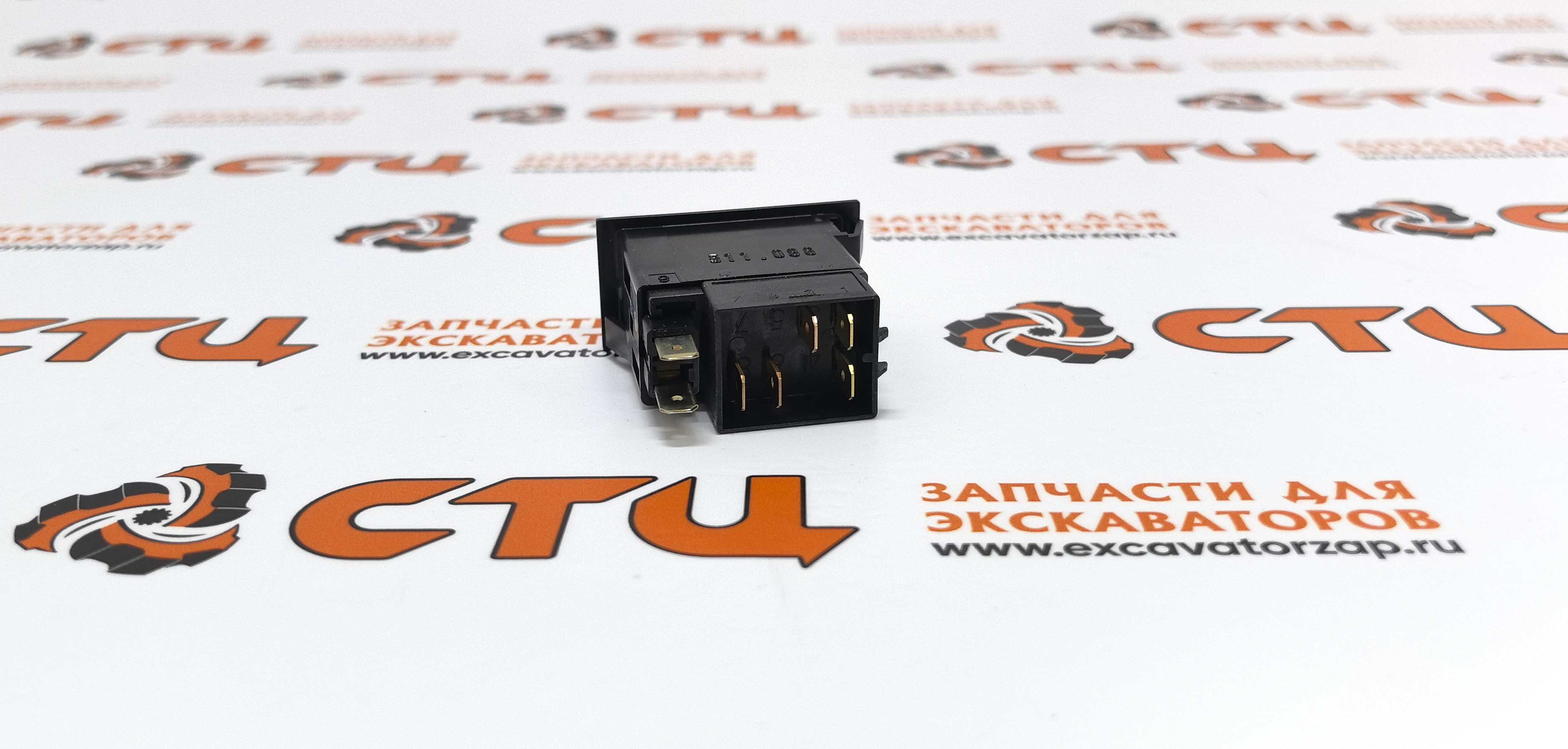 Переключатель (кнопка) 21M8-01101 головного света экскаватора погрузчика HYUNDAI H940S