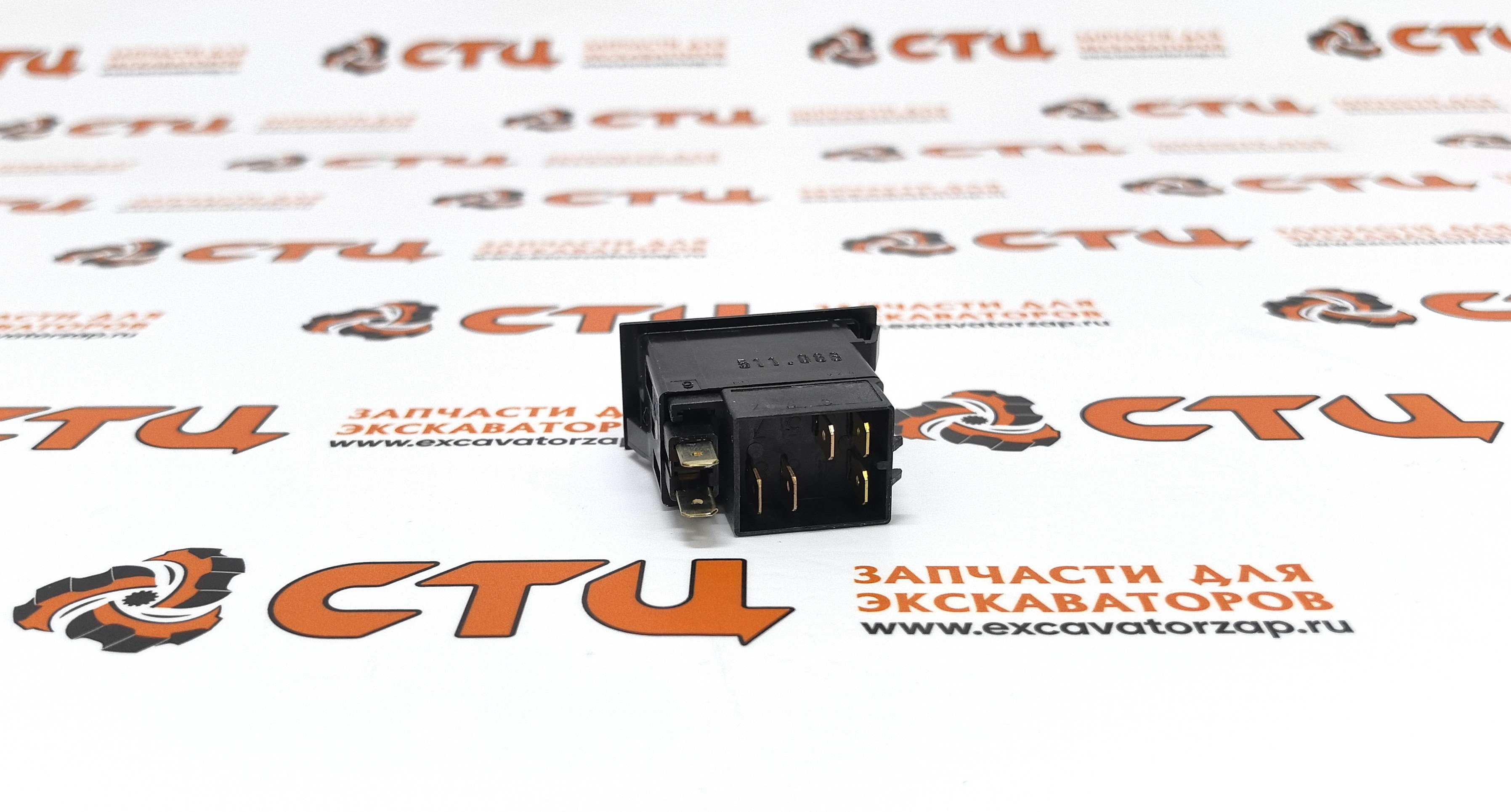 Переключатель (кнопка) 21U2-12010 рабочего переднего света экскаватора погрузчика HYUNDAI H940S