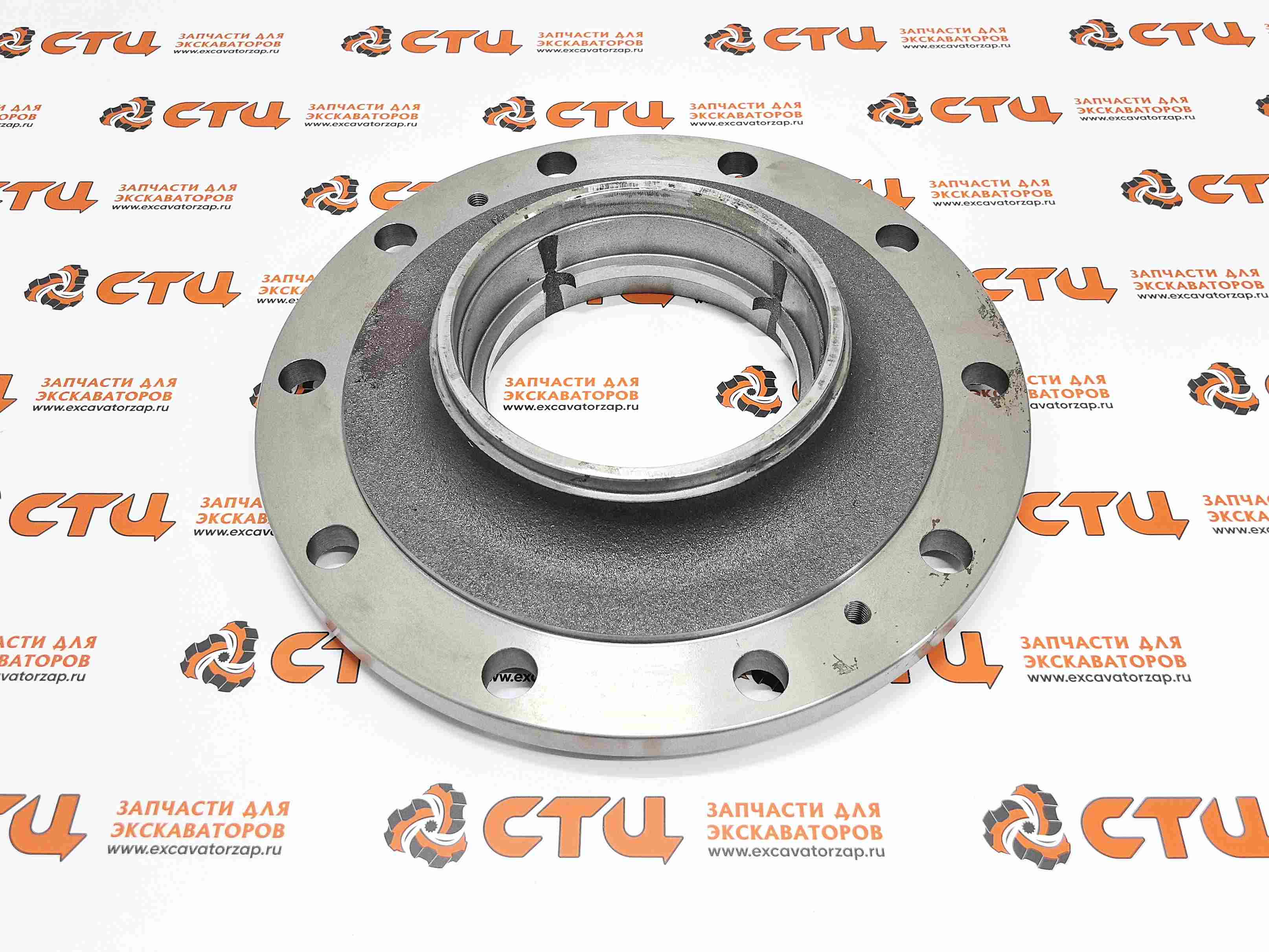 Ступица 112.06.053.03, 1120605303 (аналог, КНР) переднего, заднего мостов экскаватора Hyundai R140W-7